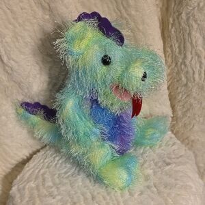 Colorful Plush Dinosaur Stuffed Animal